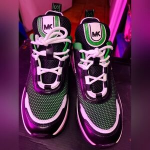 New MICHAEL KORS Olympia Trainer  225 SNEAKER